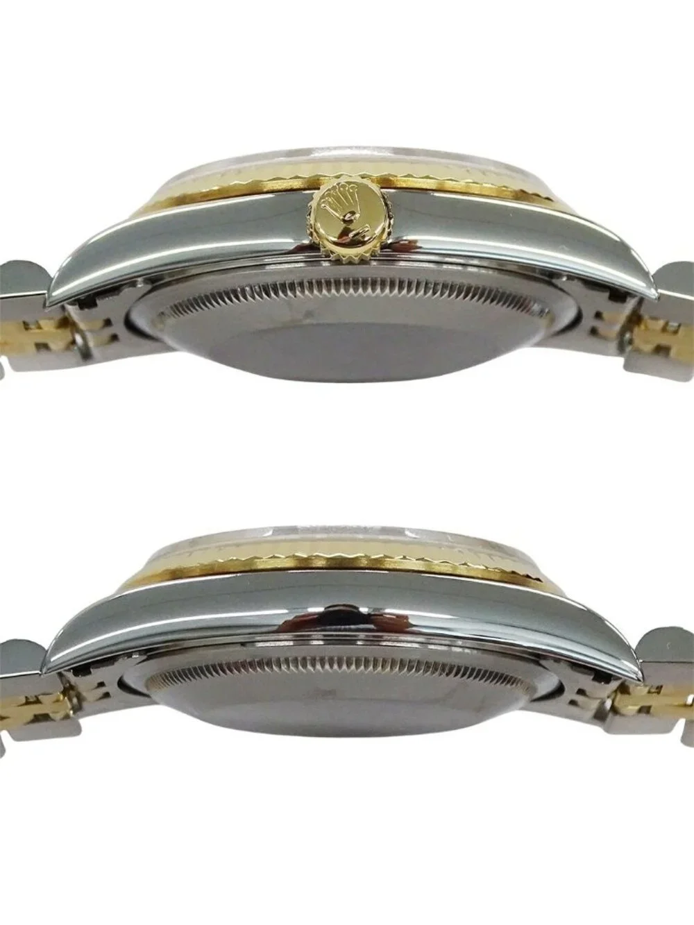 Rolex Datejust T Watch Automatic Winding at Stainless Steel Gold YG Combination